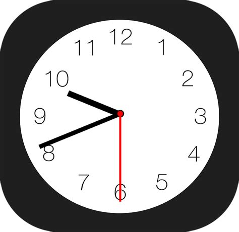 Download Clock Apple Iphone Royalty Free Stock Illustration Image Pixabay