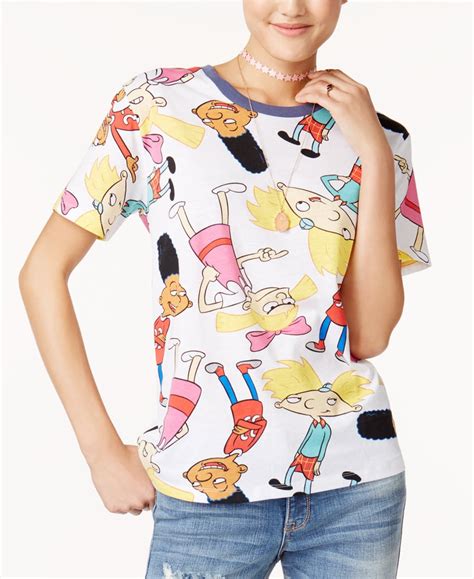 Hey Arnold Graphic T Shirt 29 90s Nickelodeon