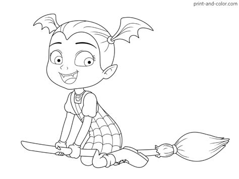 Vampirina Coloring Pages Print And Color Com