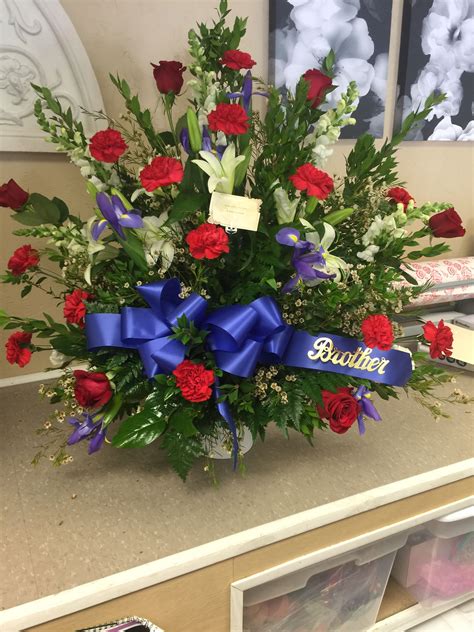 Traditionally, certain funeral flower arrangements come directly from the deceased's family. Traditional urn designed by Marie Miller at Norwin Floral ...