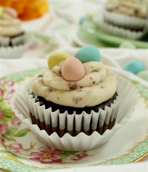 Easter Cupcakes With Mini Egg Buttercream Icing Recipe Easter