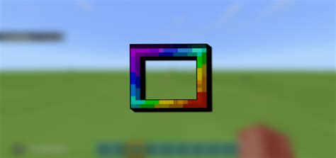 Rgb Rainbow Hotbar Texture Pack 32x Minecraft Pe