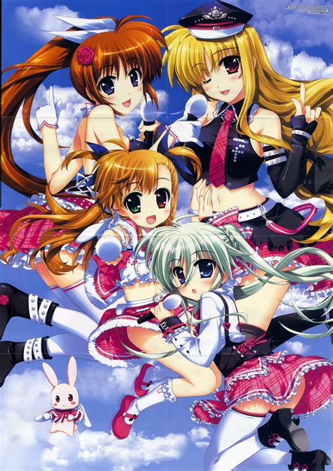 Fujima Takuya Einhart Stratos Fate Testarossa Sacred Heart Takamachi Nanoha Vivio Lyrical