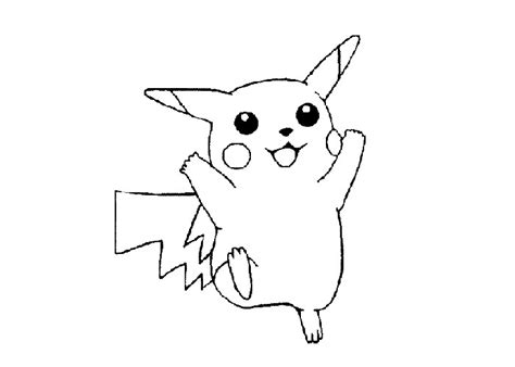 Pikachu Coloring Pages For Kids Coloring Pages