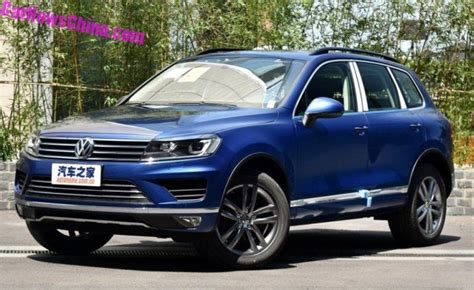 Spy Shots 2019 Volkswagen Touareg Is Naked In China