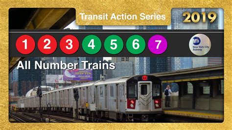 New York City Subway All Numbered Trains Mta Nyc Subway Tracse 2019