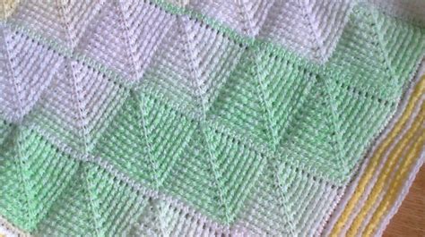 22 Tunisian Crochet Baby Blanket Patterns Free
