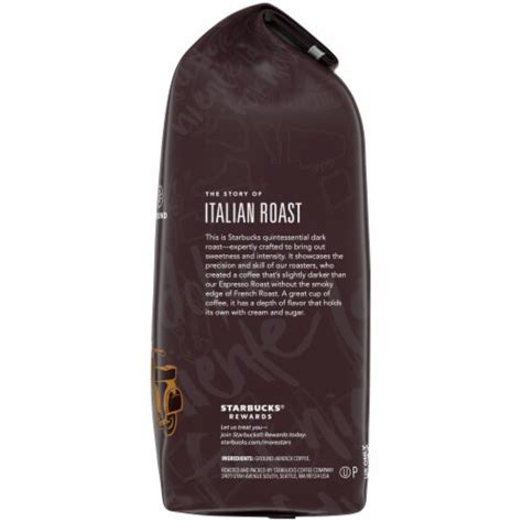 starbucks® italian dark roast ground coffee 20 oz ralphs