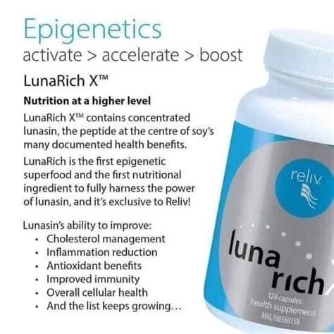 Reliv Lunarich X Capsules 30 Pcs100 Authentic Lazada Ph