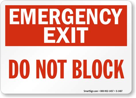 Emergency Exit Door Sign Ubicaciondepersonascdmxgobmx