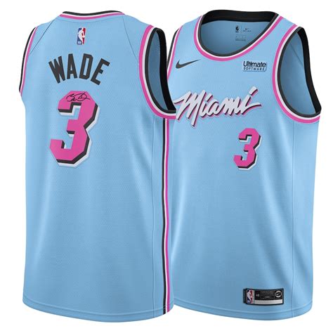 Nwt Nike Miami Heat Dwyane Wade Vice City Edition Nba Jersey Mens 2xl