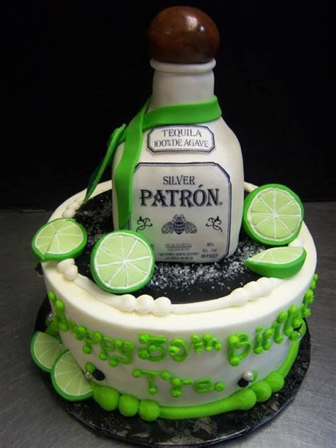 Patron Tequila Cake By Tasty Layers Custom Cakes Cow Birthday Cake