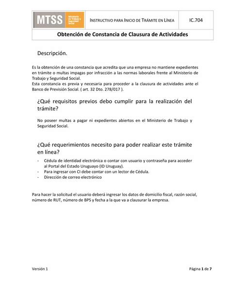 PDF Descripción trámite Qué requerimientos necesito para v1