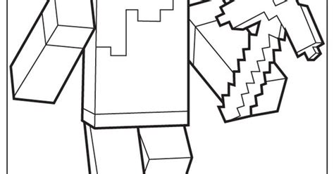 Alex Minecraft Coloring Pages