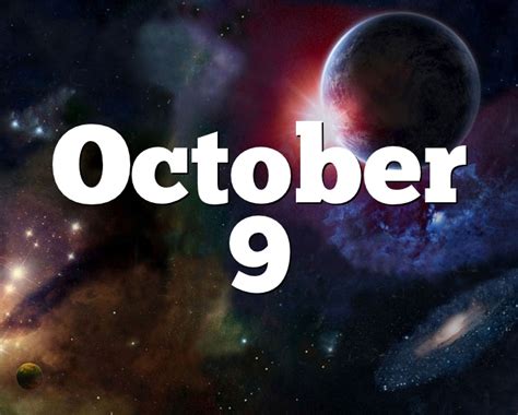 October 9 Birthday horoscope - zodiac sign for October 9th