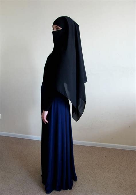 Black Full Niqab Traditional Niqabblack Burqa Elegant Etsy Niqab Burqa Plus Size Maxi Dresses