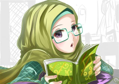 136 Gambar Kartun Muslimah Imut Dan Cantik Plazzzza