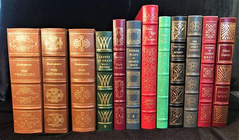 Lot Plays And Poetry By Easton Press 100 Greatest Books Ever Written