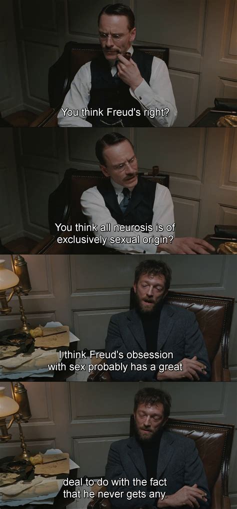 Wiki with the best quotes, claims gossip, chatter and babble. A Dangerous Method (2011) | Movie quotes, Film stills, I movie