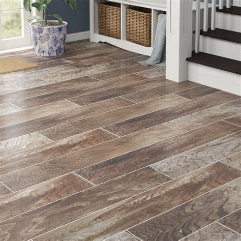 Bedrosians Shine 8 X 48 Porcelain Wood Look Wall And Floor Tile