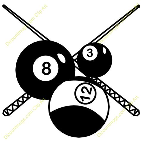 Set Of Billiards Emblems Labels And Logo Pool Vector By