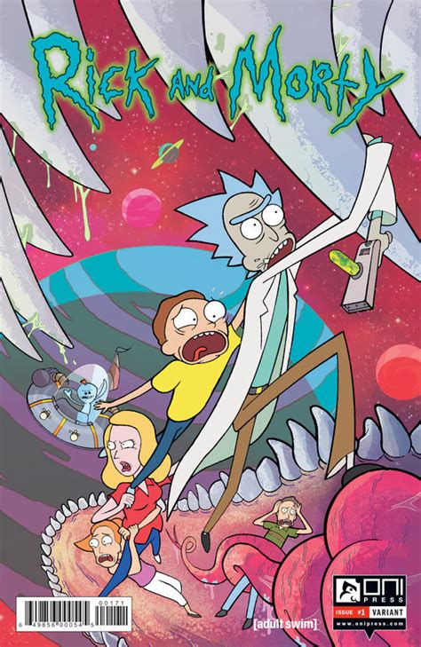 Rick And Morty Comic Variant Cover 2 Rick And Morty Know Your Meme