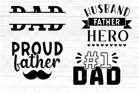 Fathers Day Svg Bundle Dad Svg Files For Cricut Cut Files Design Bundles