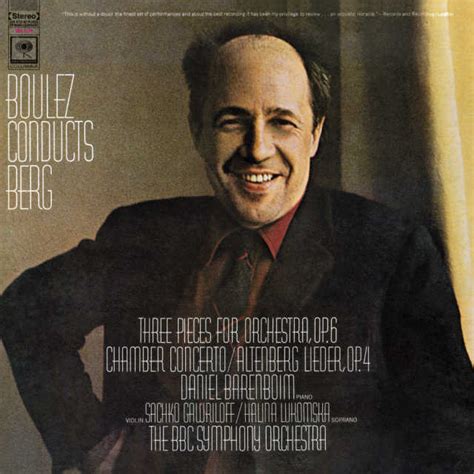 Boulez Conducts Berg By Pierre Boulez Play On Anghami
