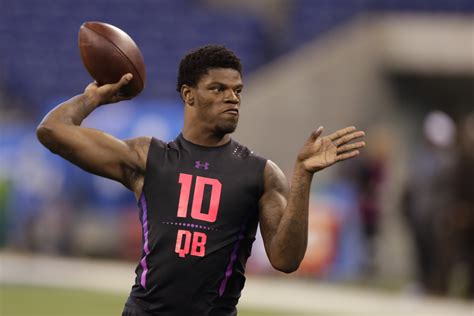 Lamar Jackson Gets His Shot To Throw At The Nfl Combine