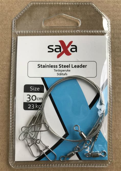Hope seems lost, but have the jutuls underestimated. Saxa Stainless Steel Leader - 23 cm 18 kg - Go For Big ...