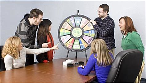 Spin Wheel Game Tripod Countertop Stand And Clicker