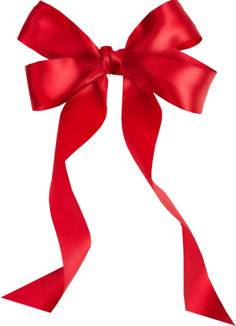 Ribbon Red Bow Png Transparent Background Free Download 42259