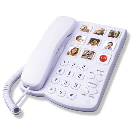 Buy Telpal Big Button Corded Telephone With Speaker For Seniors Elderly