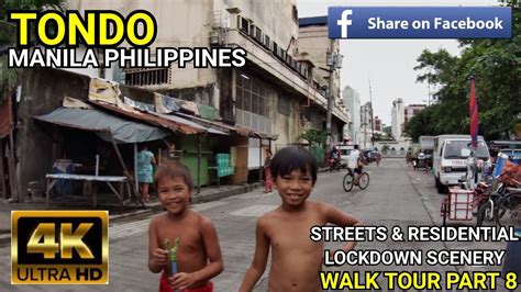 Tondo Manila Philippines Walk Tour Part 8 79 Days To Go Before Christmas Streets