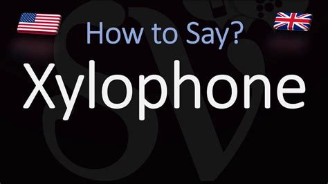 how to pronounce xylophone correctly youtube