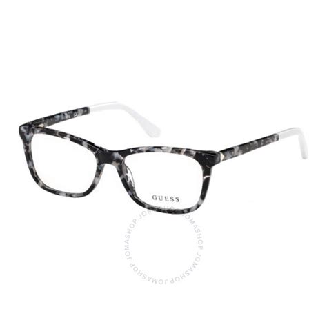 Guess Ladies Grey Round Eyeglass Frames Gu2697 889214012739 Eyeglasses Jomashop