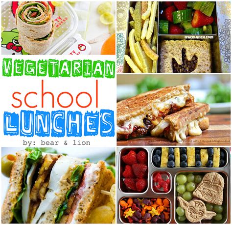 Fun Vegetarian School Lunches Home And Life Tips