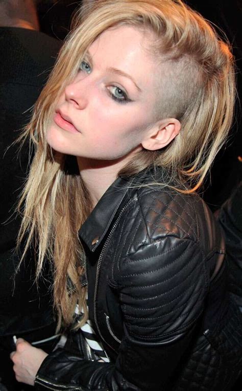 Professional rocker, singer songwriter, clothing designer and philanthropist. Avril Lavigne Shaves Her Head in Paris—Do You Like? - E ...