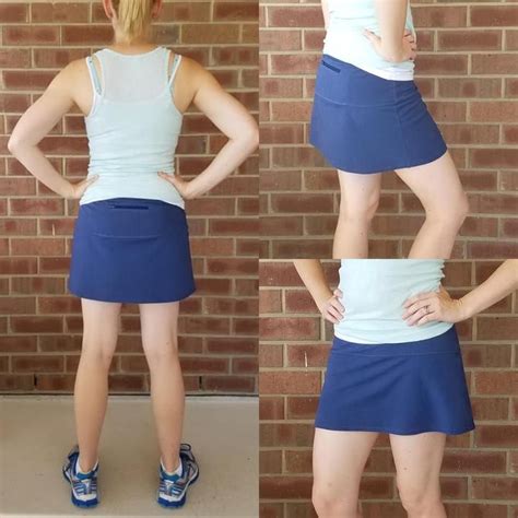 203 Is A Knit Sewing Pattern For A Ladies Sports Skort In Sizes Xxs To
