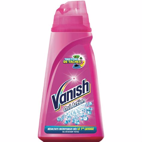 Vanish Vanish Oxi Action Gel Détachant Tous Types De Tâches 1l 1l Pas