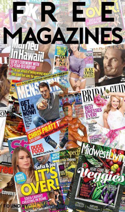 Free Magazines No Strings Required Verified Received By Mail Free Stuff By Mail Free