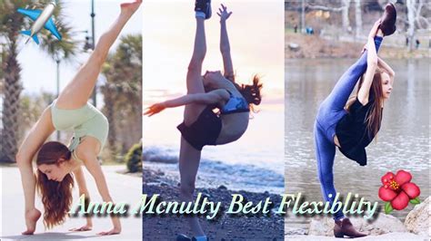 Anna Mcnulty Flexibility Compilation 💝 Youtube