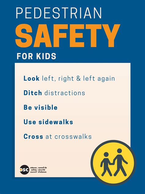 Pedestrian Safety Posters