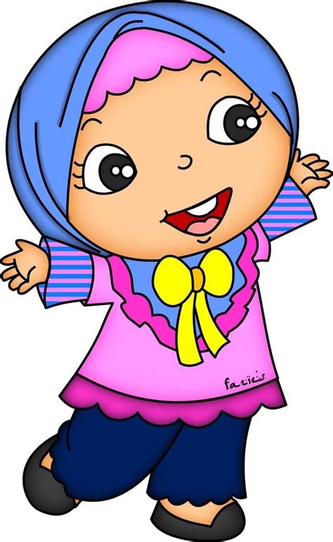 Pin By Alin Adamia On D00dle Muslimah Doodle Girl Cartoon Kids