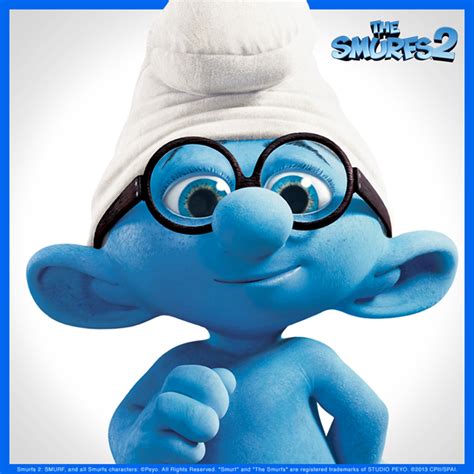 Brainy Says That Watching The Smurfs 2 Makes One Smurfin Happy The