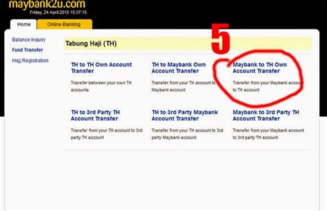 Keluarkan duit tabung haji secara online menggunakan maybank2u. Transfer Duit Melalui Maybank2u Ke Tabung Haji, Lebih ...