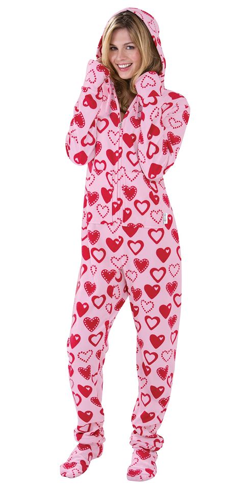 Hoodie Footie™ Sweetheart Snuggle Fleece In Hoodie Footie™ Onesie