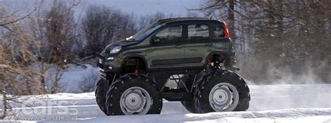 Fiat Panda Monster Truck To Star In New Fiat Tv Commercial Video