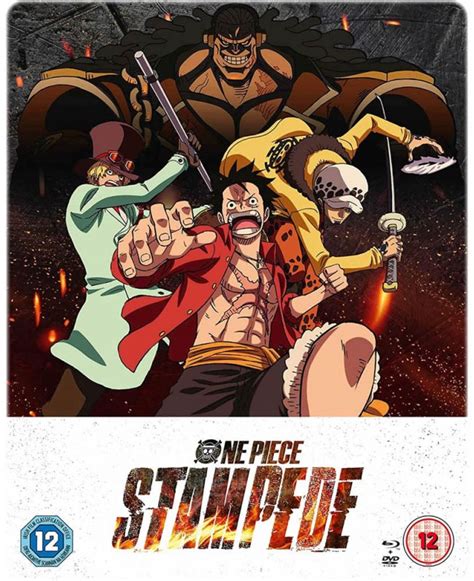 Buy Bluray One Piece Stampede Blu Raydvd Uk Steelbook Combo