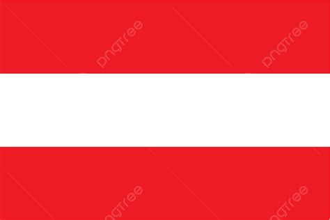 Austria Flag Symbol Republic Austrian Vector Symbol Republic